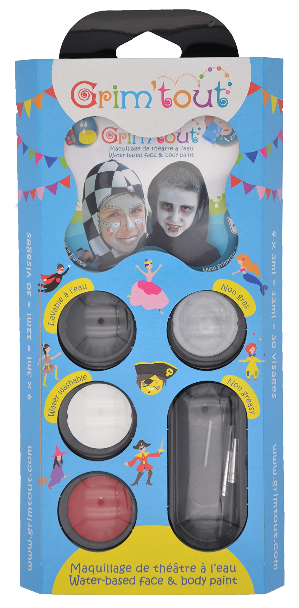 Grim'tout GT41218, 4 Couleurs