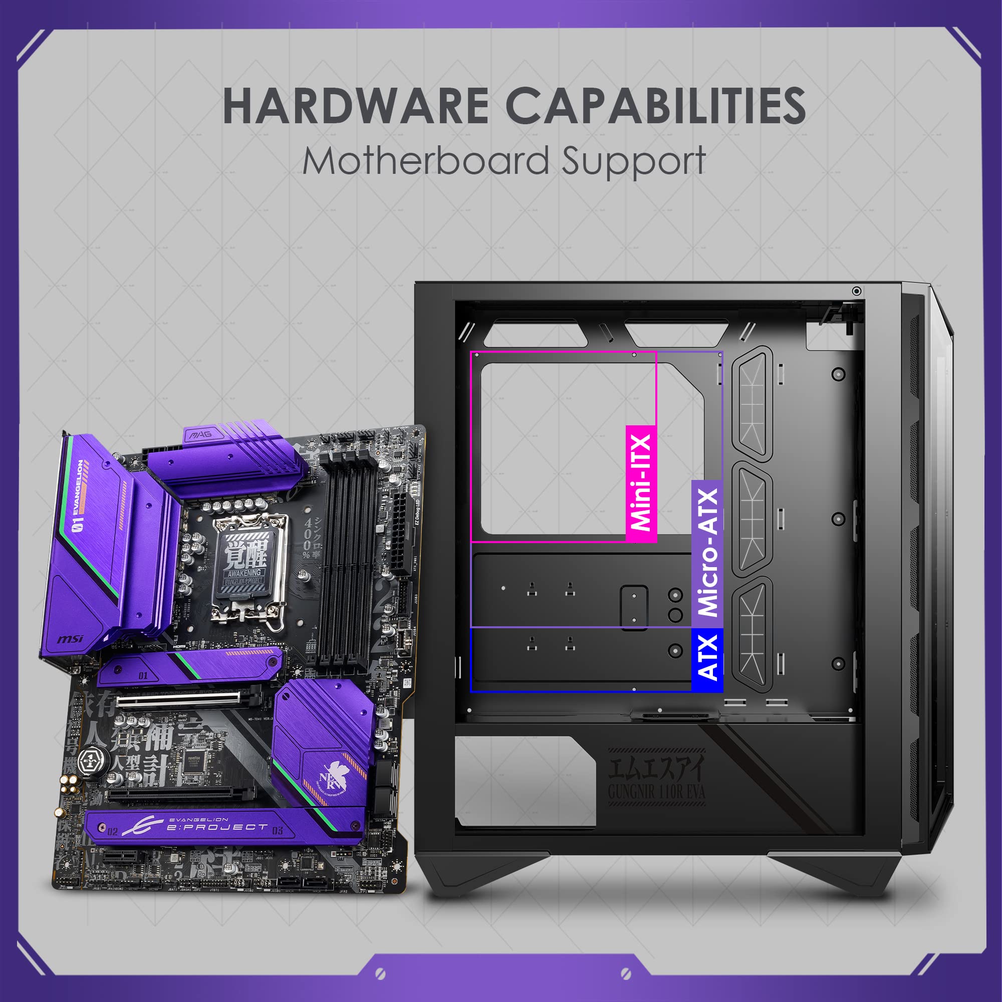 Amazon.co.jp: MSI プレミアム ミッドタワー PCゲームケース – 強化 
