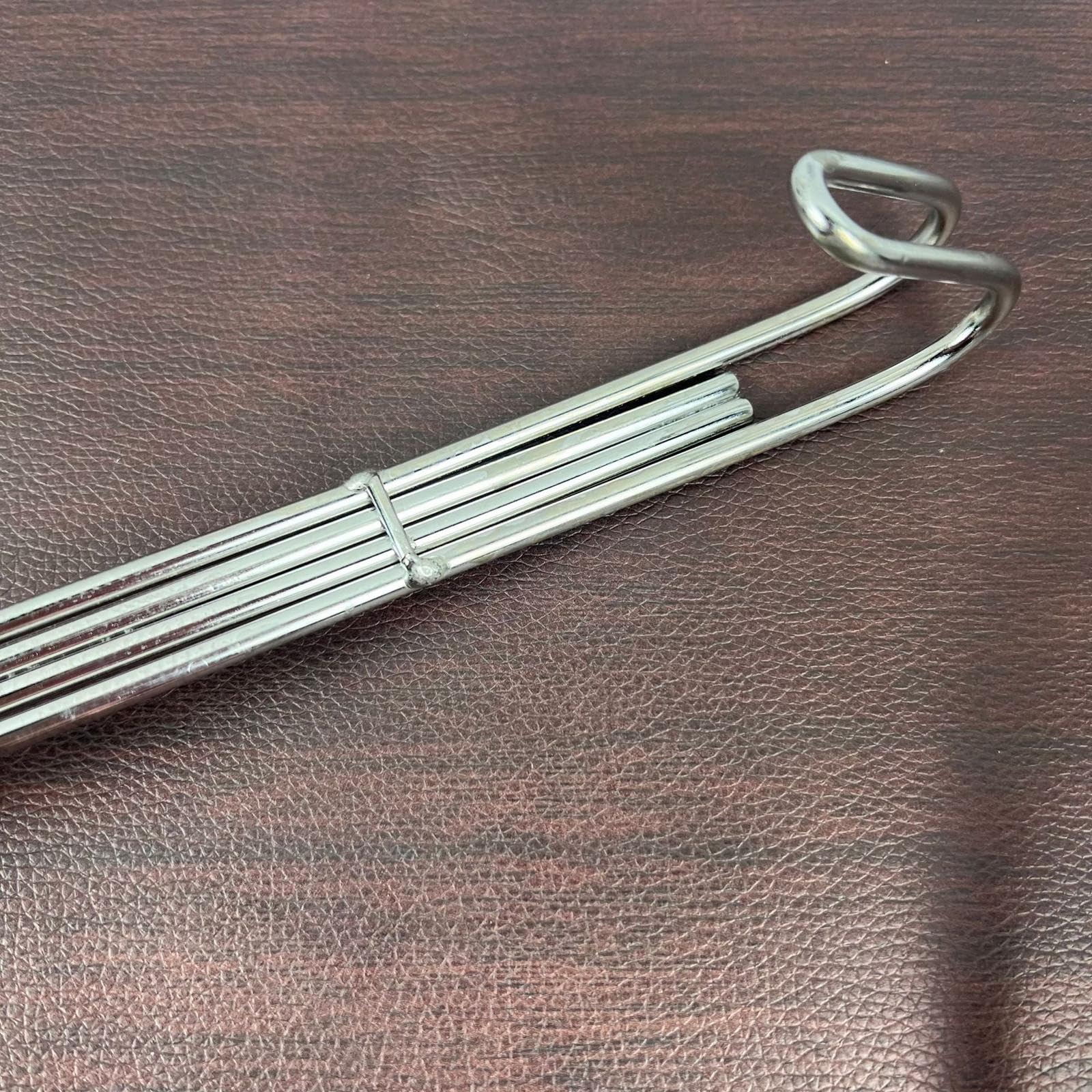 Łyżka durszlakowa, łyżka cedzakowa, sito kuchenne ze stali nierdzewnej, do odcedzania, chochla o drobnych oczkach, ergonomiczna gotowania i smażenia makaronu, 20 cm(22cm)