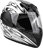 Vista 1 de Typhoon Youth Casco de motocicleta de cara completa para niños