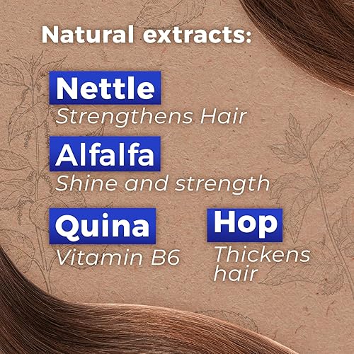 Miniatura 5 de Tio Nacho Juego de champú y acondicionador espesante Capilgross, jalea real, ortiga, aloe vera, reduce la pérdida de cabello, fortalece, nutre, da