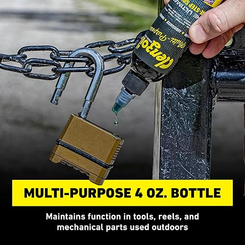 Miniatura 2 de Clenzoil Lubricante CLP multiusos - Aceite 3 en 1 - para puerta de garaje, cadena de bicicleta, pistolas y más - Uso de bicicleta y motocicleta -