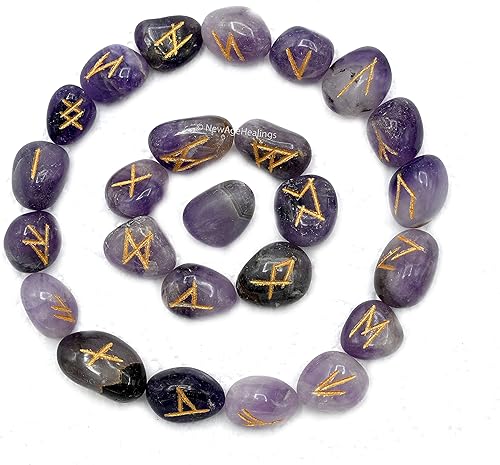 Green Aventurine Runes Crystal Runes Set de 25 Piedras Runas Grabadas con Runas Libro PDF