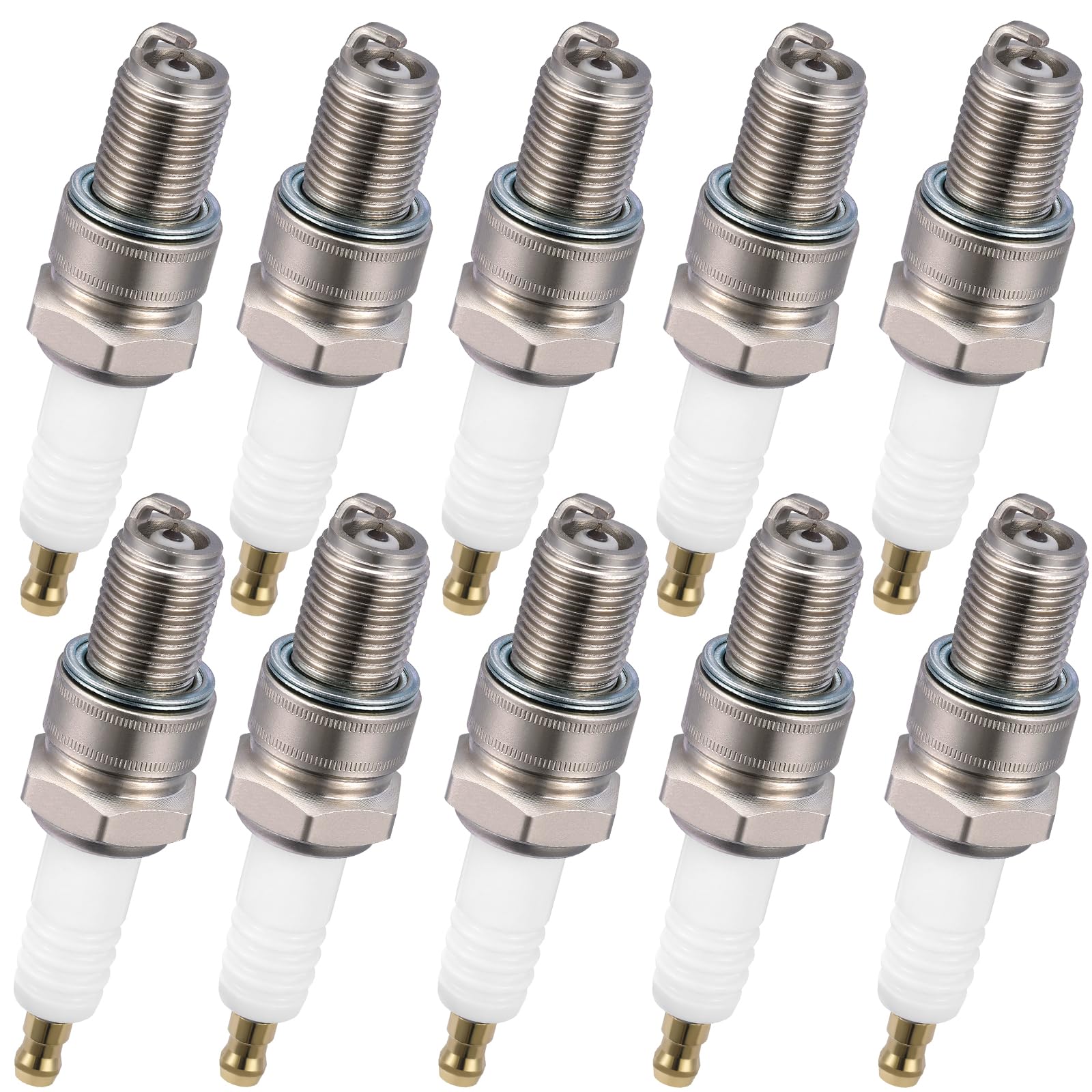 BDFHYK 5722 Iridium Spark Plugs Compatible with Honda compatible with Yamaha for Kawasaki for Harley-Davidson Universal Motorcycle Spark Plugs for