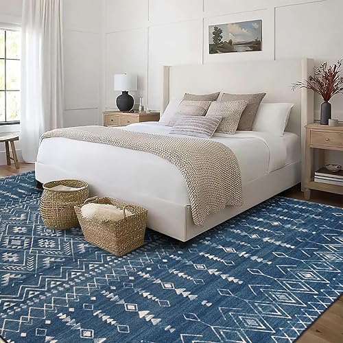 Miniatura 5 de ReaLife - Alfombra ecológica de fibras recicladas prémium, lavable en máquina, antimanchas, antideslizante, sin desprendimientos, apta para familias