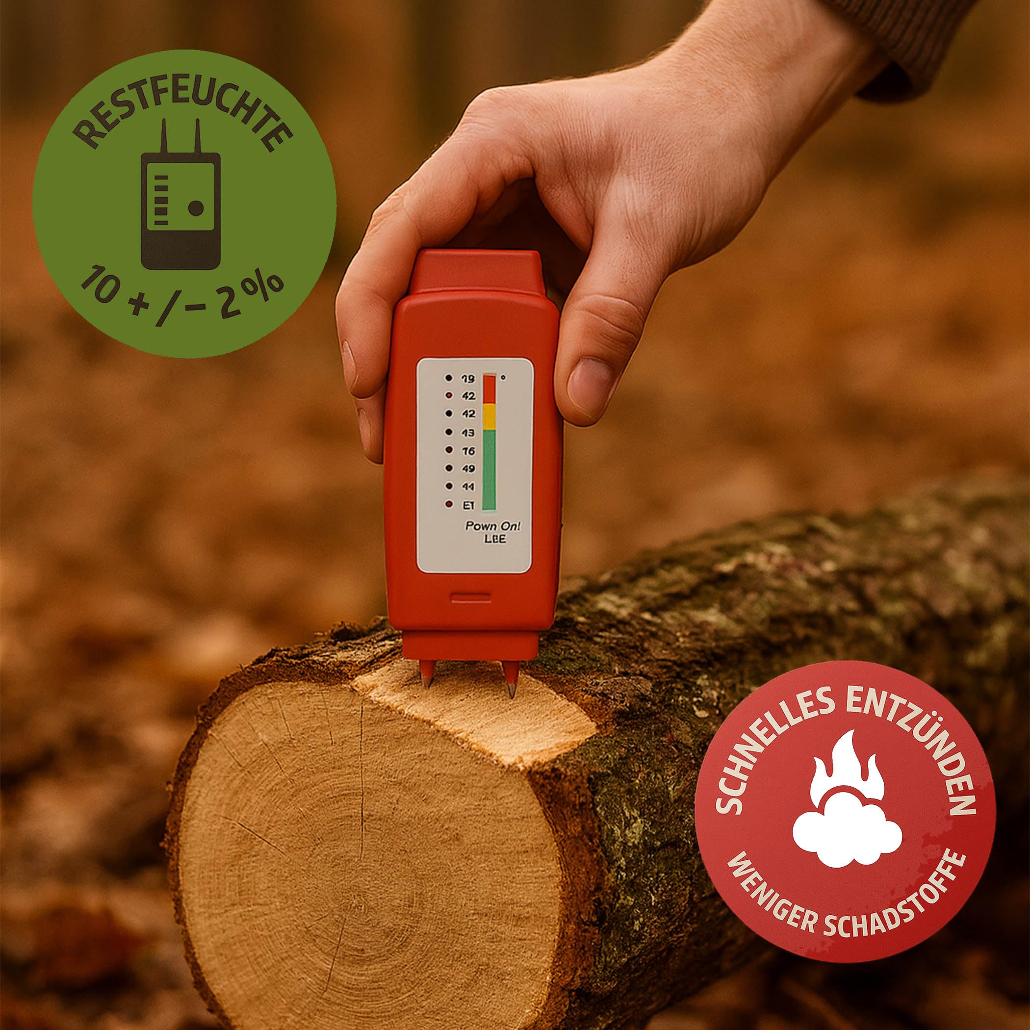 Samore Premium Anzündholz 28 kg Anfeuerholz Anmachholz Brennholz aus Eichenholz, Bio Kaminholz Ofenholz Smoker Grill BBQ trocken ofenfertig, getrocknet und unbehandelter Grillanzünder