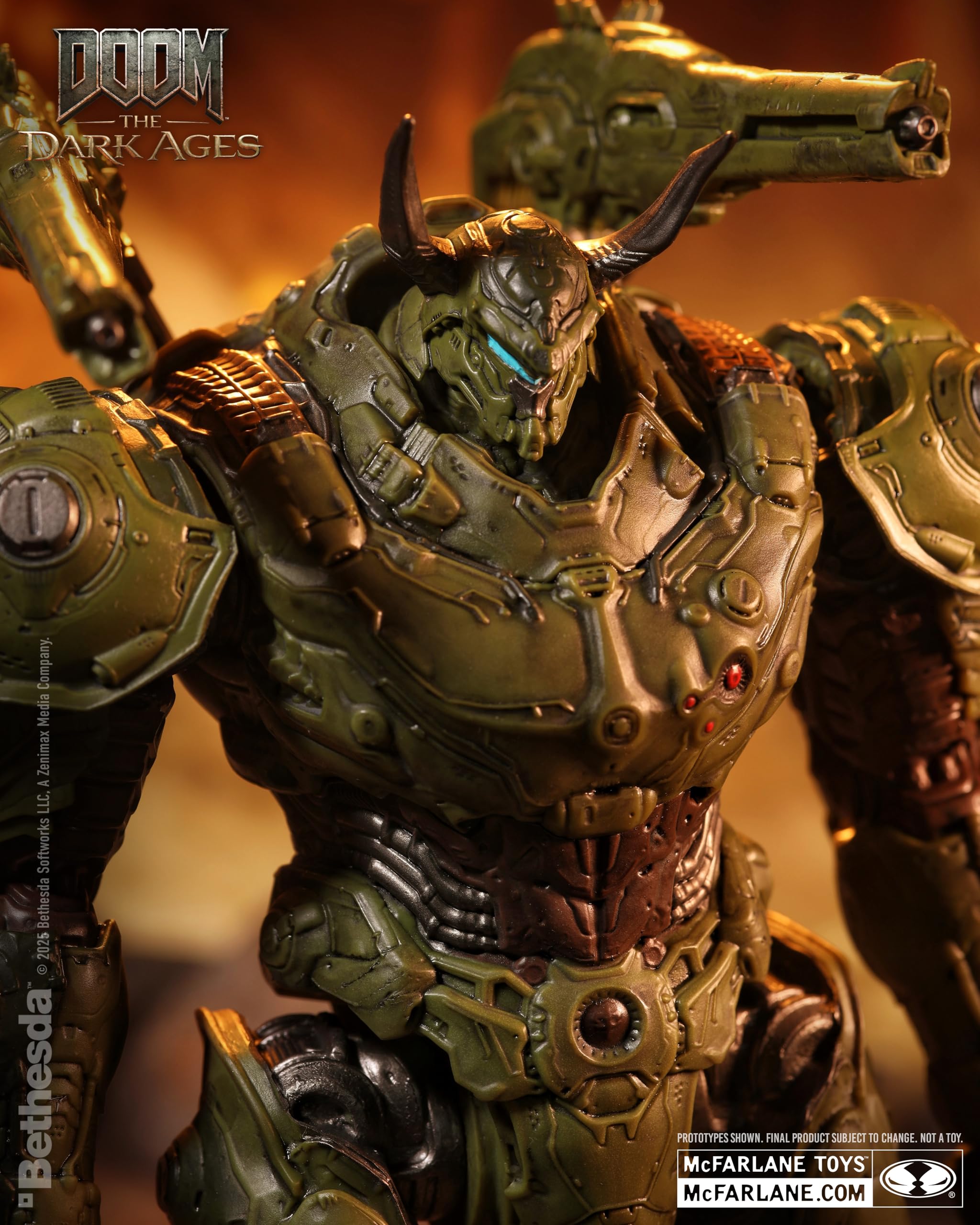 McFarlane Toys - Doom: The Dark Ages Doom Slayer Atlan 30 cm figurka | Doom The Dark Ages 30 cm Figurka Deluxe - Doom Slayer Atlan