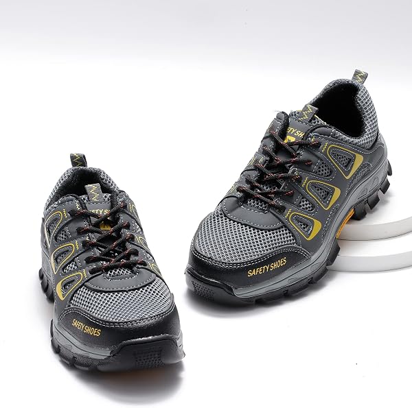 CCSOFTIME Lacets Chaussures Ronds pour Bottes 4mm Résistants Lacets Baskets pour Chaussurs de Randonnée de Sécurité de Travail - 3