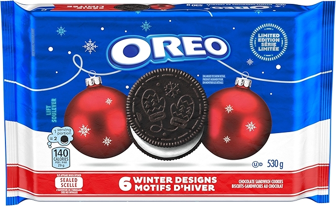 OREO Winter Chocolate Sandwich Cookies - Limited Edition