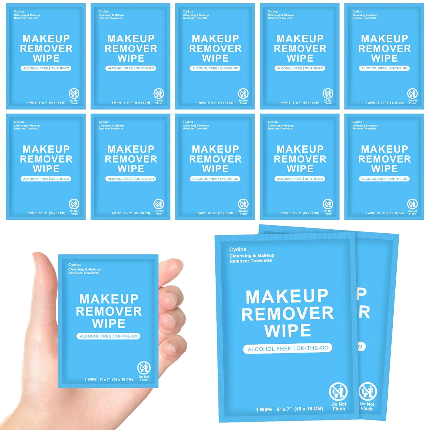 Makeup Remover Wipes Bulk - Gentle Cleansing for Travel