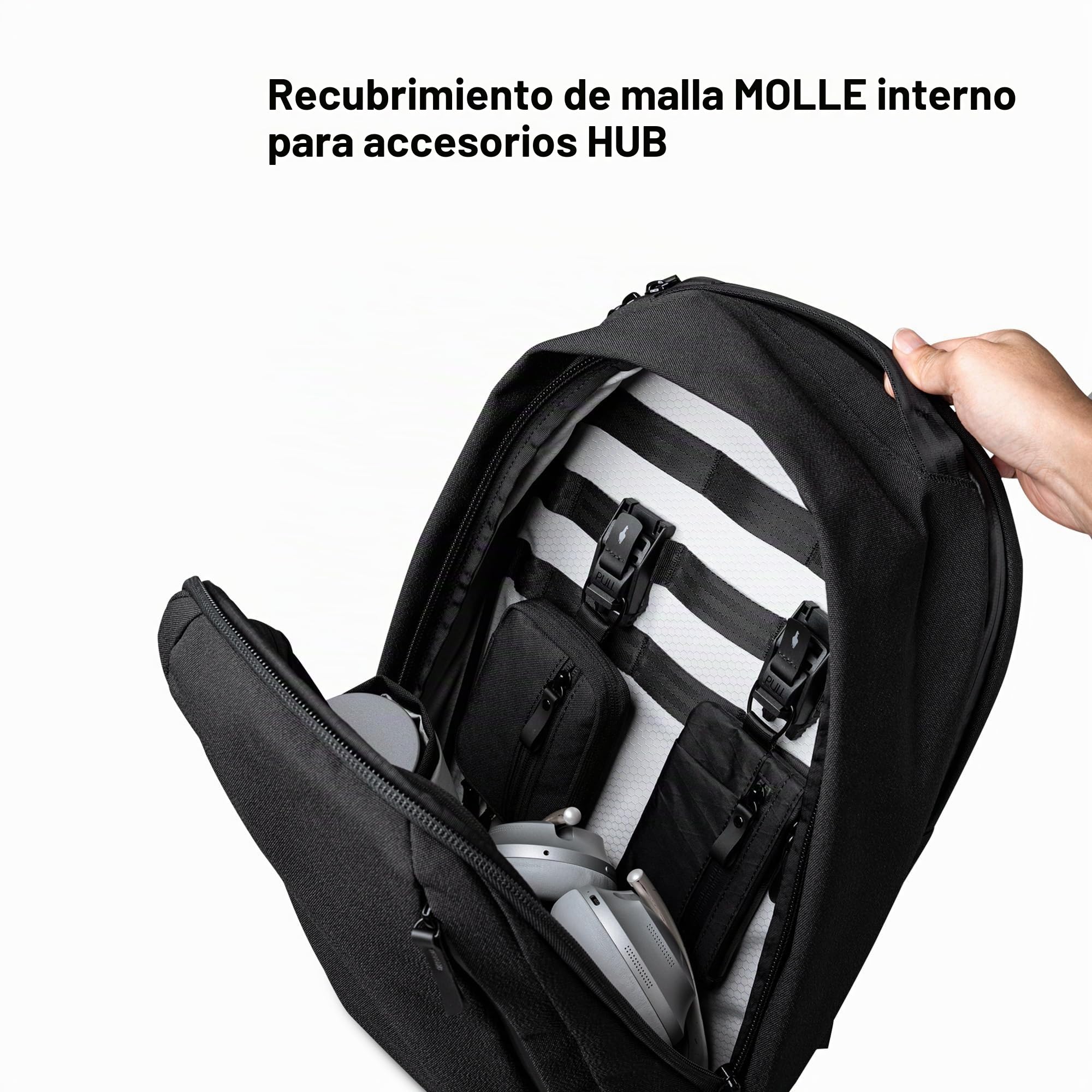 ALPAKA Metro Backpack Pro 24L – Mochila para Portátil | Para portátil 16", resistente al agua, para viaje y trabajo diario