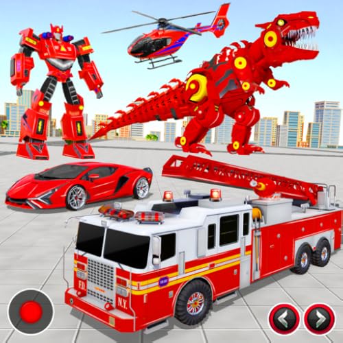 Robot Rescue Firefight: Transforming Card Battle Ultimate Showdown