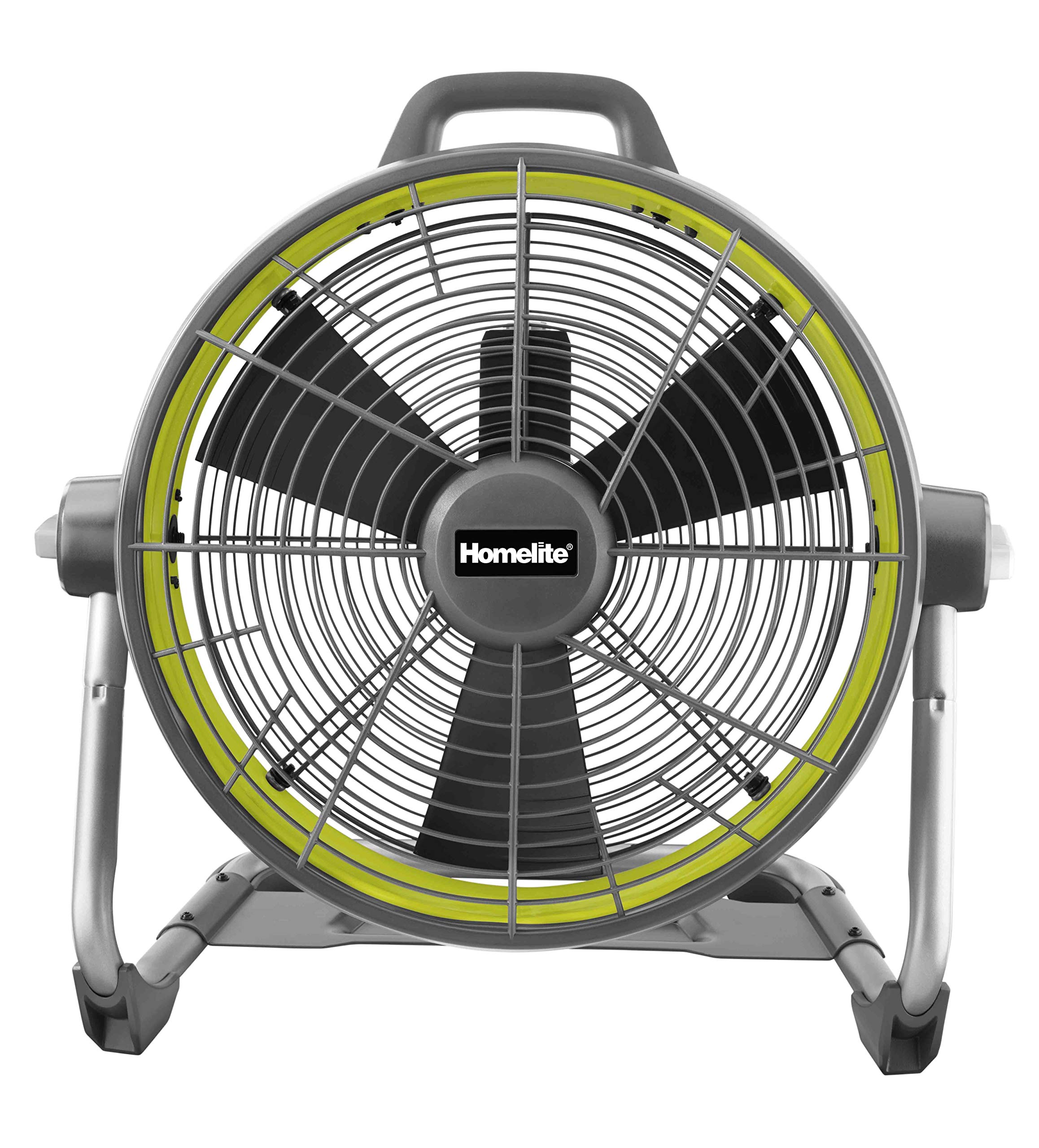 Amazon.co.jp: Homelite コードレス 大型 扇風機 羽根径約45cm