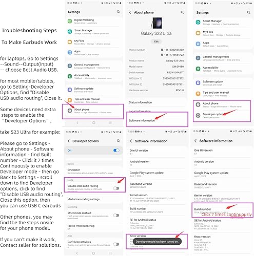 Miniatura 8 de Auriculares USB C con cable para iPhone 15 Pro Max Samsung S24 A53 A54 Galaxy Z Flip S23 FE S22 S21 S20 Google Pixel 8 7 6 6a 7a 7a auriculares con