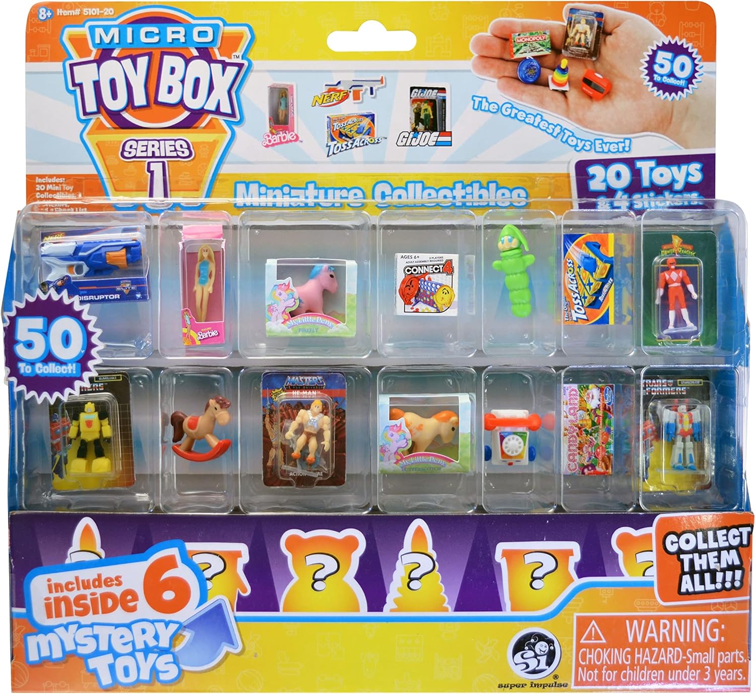 World's Smallest Micro Toy Box Series 1 Mini Collectibles
