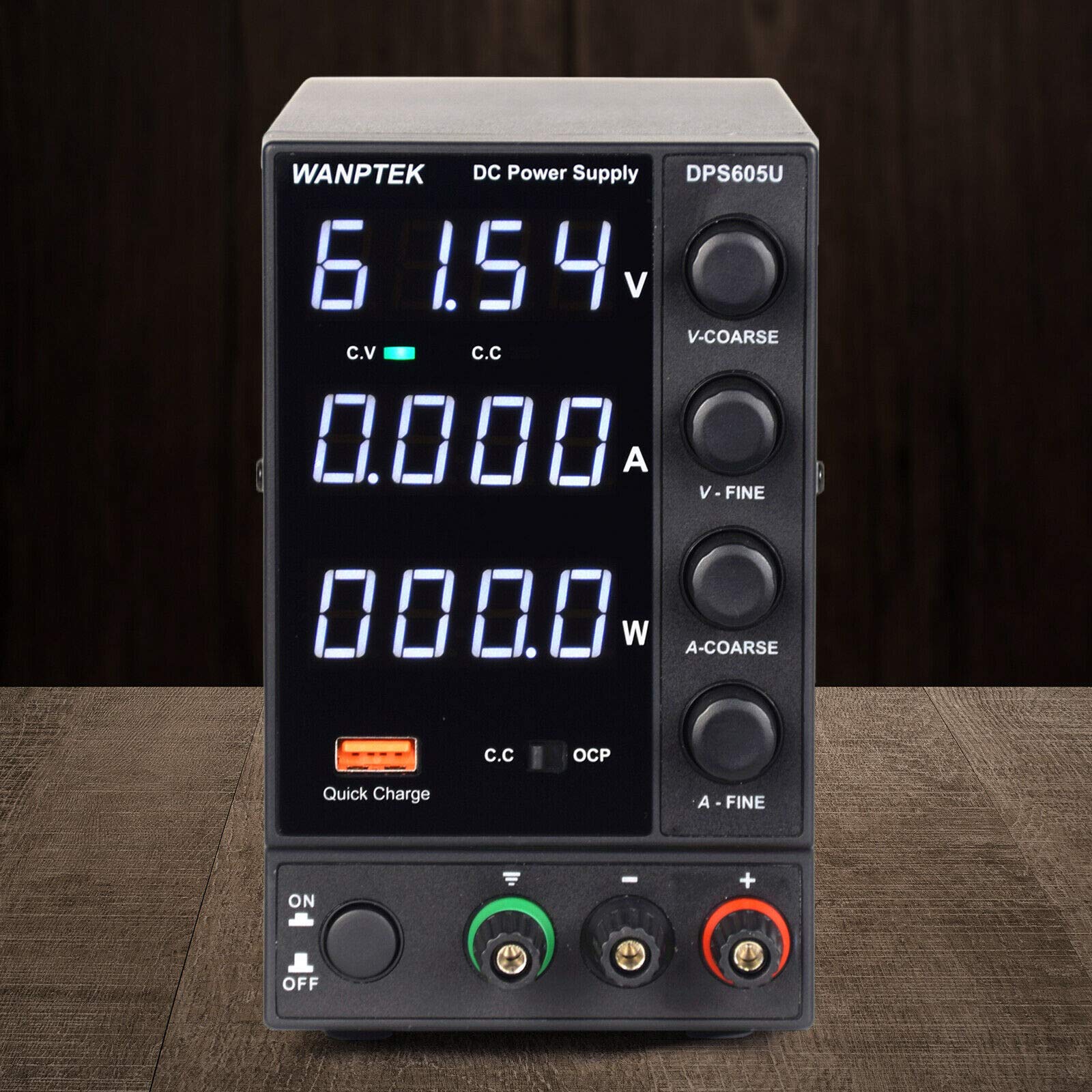 Einstellbare Netzteile DC-Schaltnetzteil Labor Netzteile 300W 60V 5A DPS605U DC-geregeltes 4-Stufen-Schaltnetzteil Drei Fenster Zeigen Spannung, Strom und Leistung an