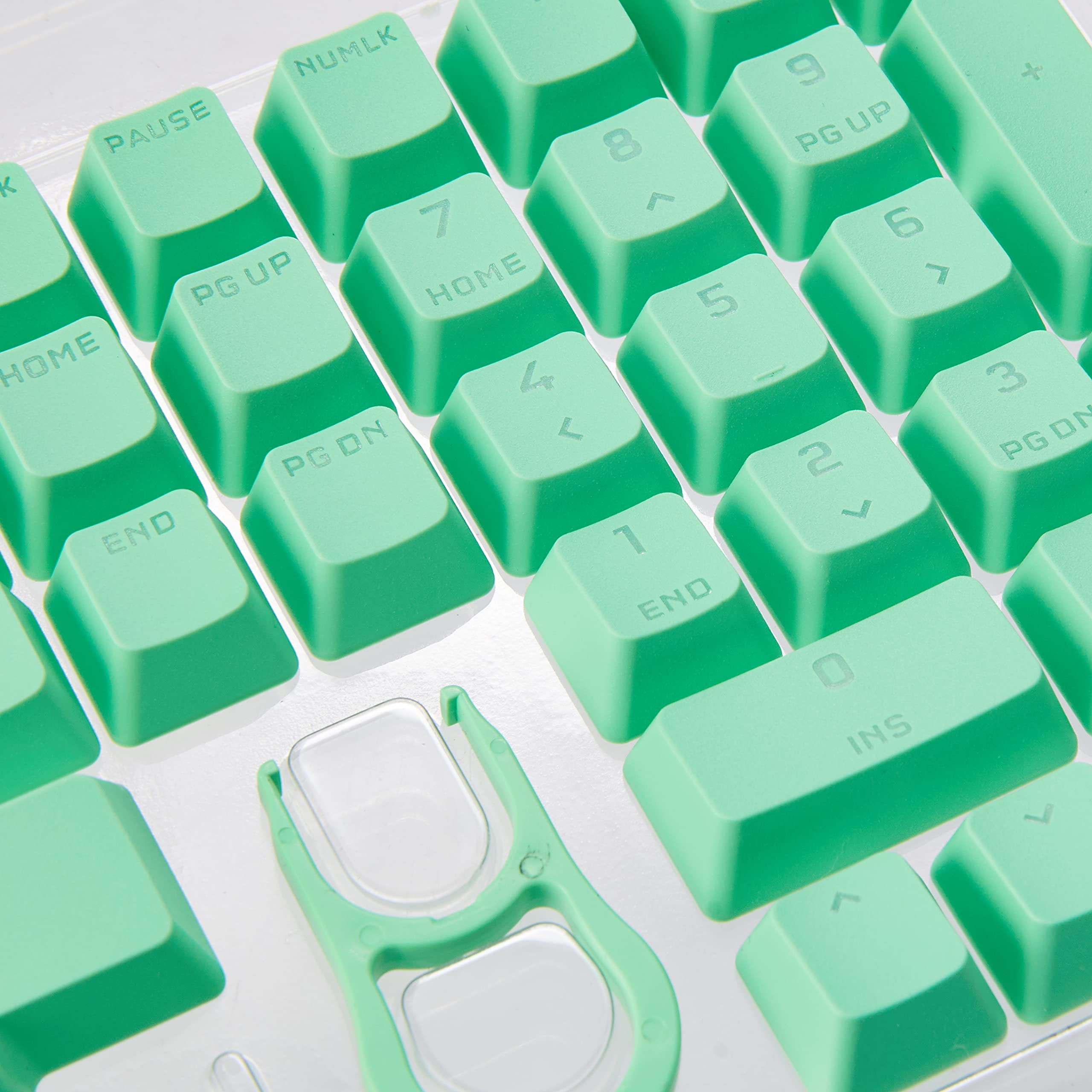 Corsair PBT Double-Shot Pro - Kit de modificación de Teclas (Teclas PBT de Doble Disparo, compatibilidad estándar de Fila Inferior, Superficie Texturizada, Paredes de 1.5 mm de Grosor con Fuente