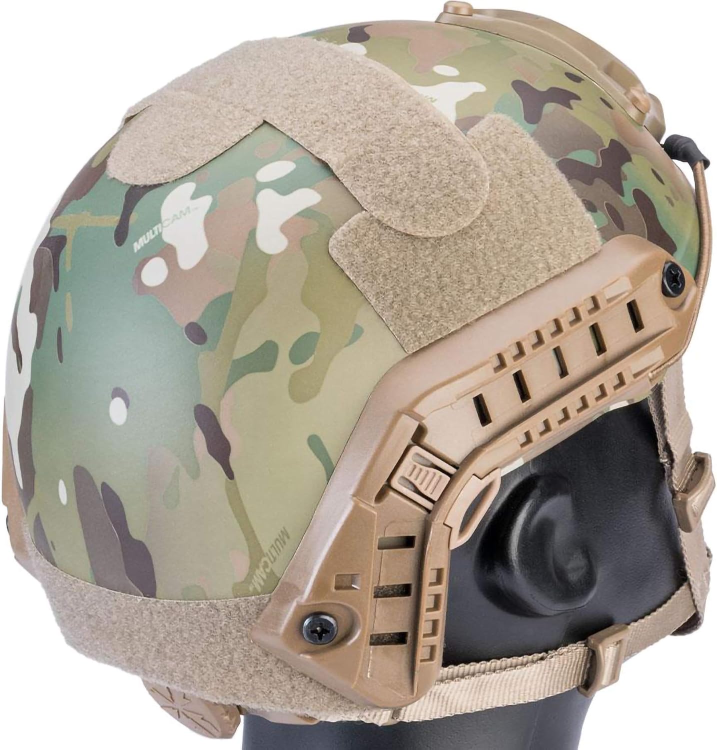 Evike Airsoft - 6mmProShop Advanced High Cut High-Strength Type Tactical Airsoft Bump Headpro (Color: Multicam/Medium - Large)