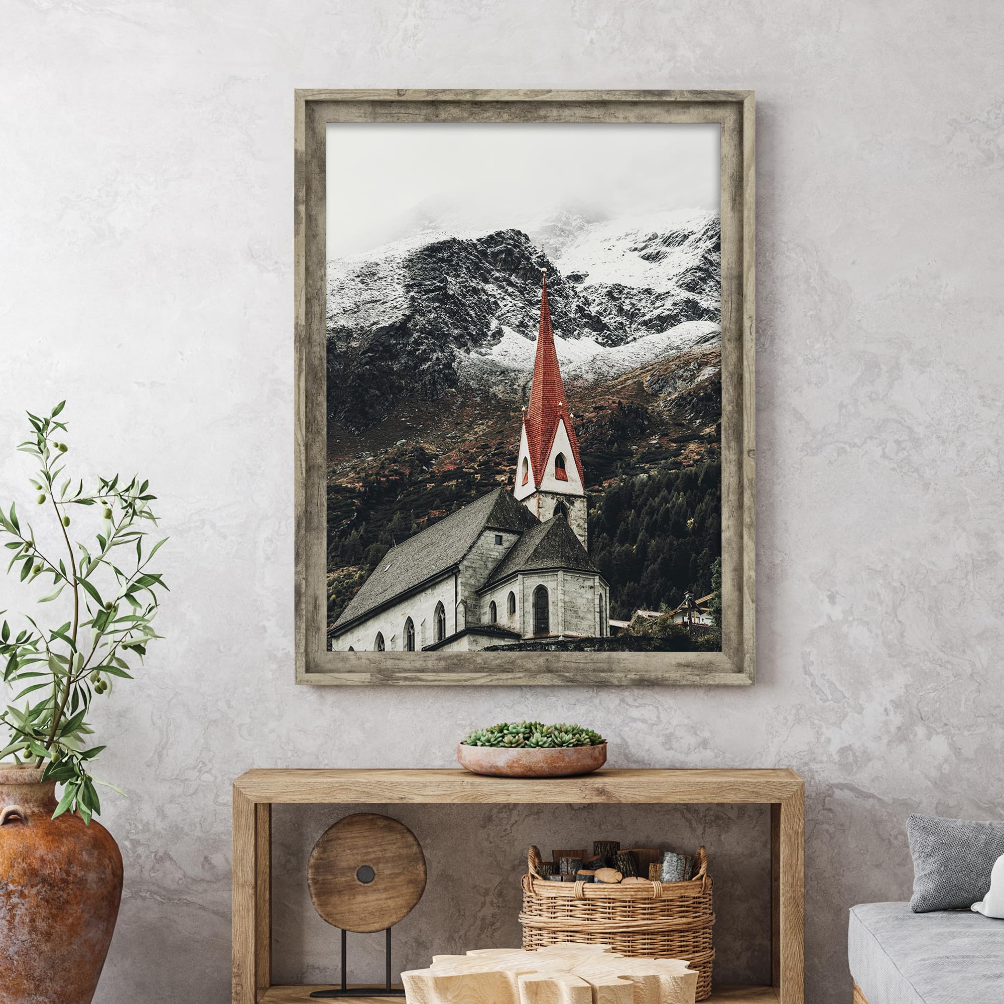Mascagni Portafoto da tavolo con cornice in plexiglass dal design