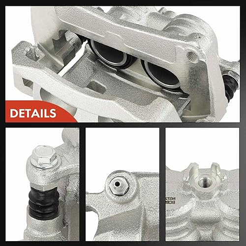 Miniatura 7 de A-Premium Conjunto de pinza de freno de disco con soporte compatible con Subaru Forester 2019, Impreza 2017-2018, Crosstrek 2018-2020 - Lado