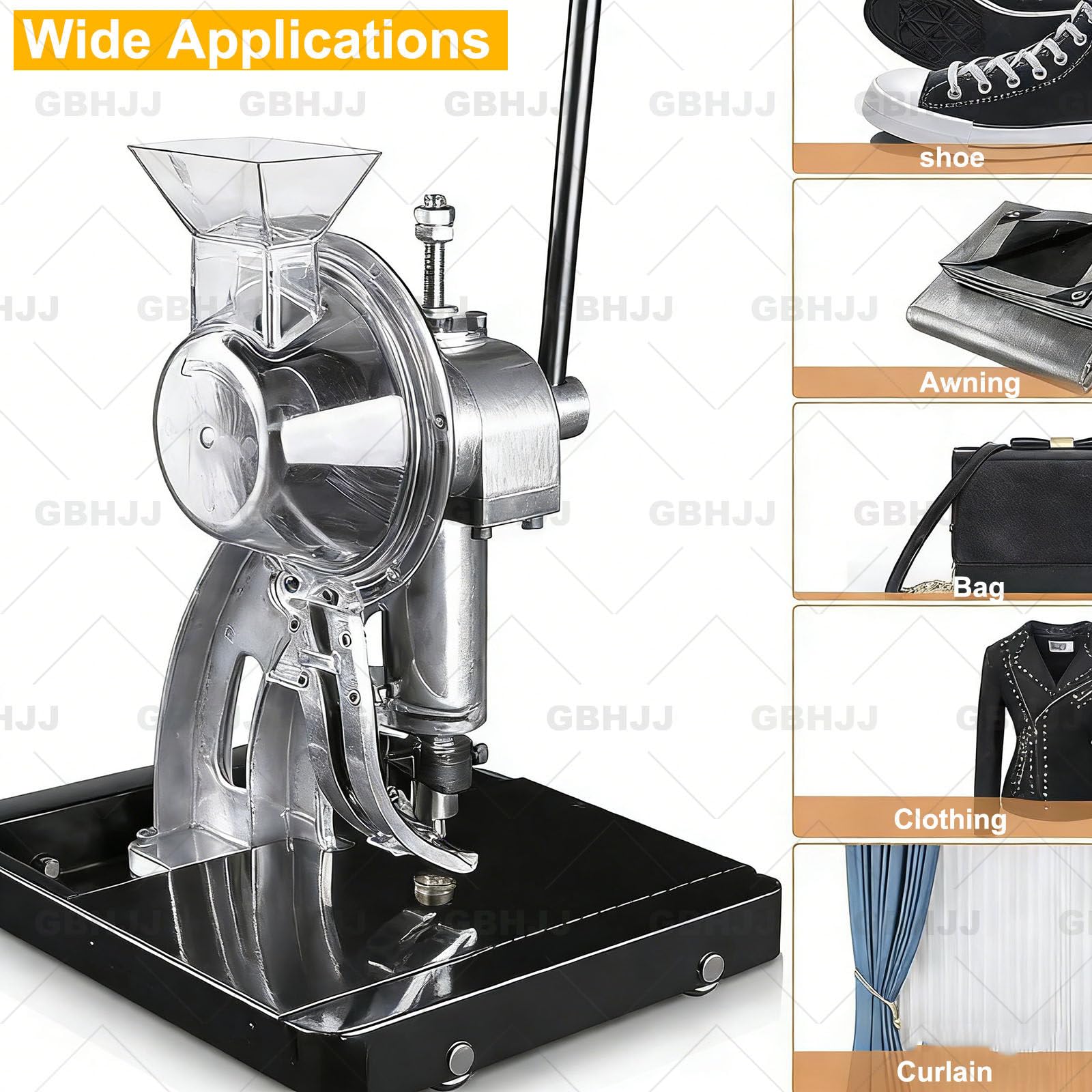 Kit de herramientas con ojales, máquina perforadora manual y automática para carteles y carteles