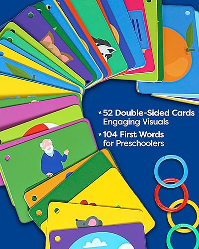 Miniatura 3 de 100 tarjetas flash de las primeras palabras  Tarjetas didácticas de alto contraste  Aprendizaje educativo para habla y vocabulario temprano con