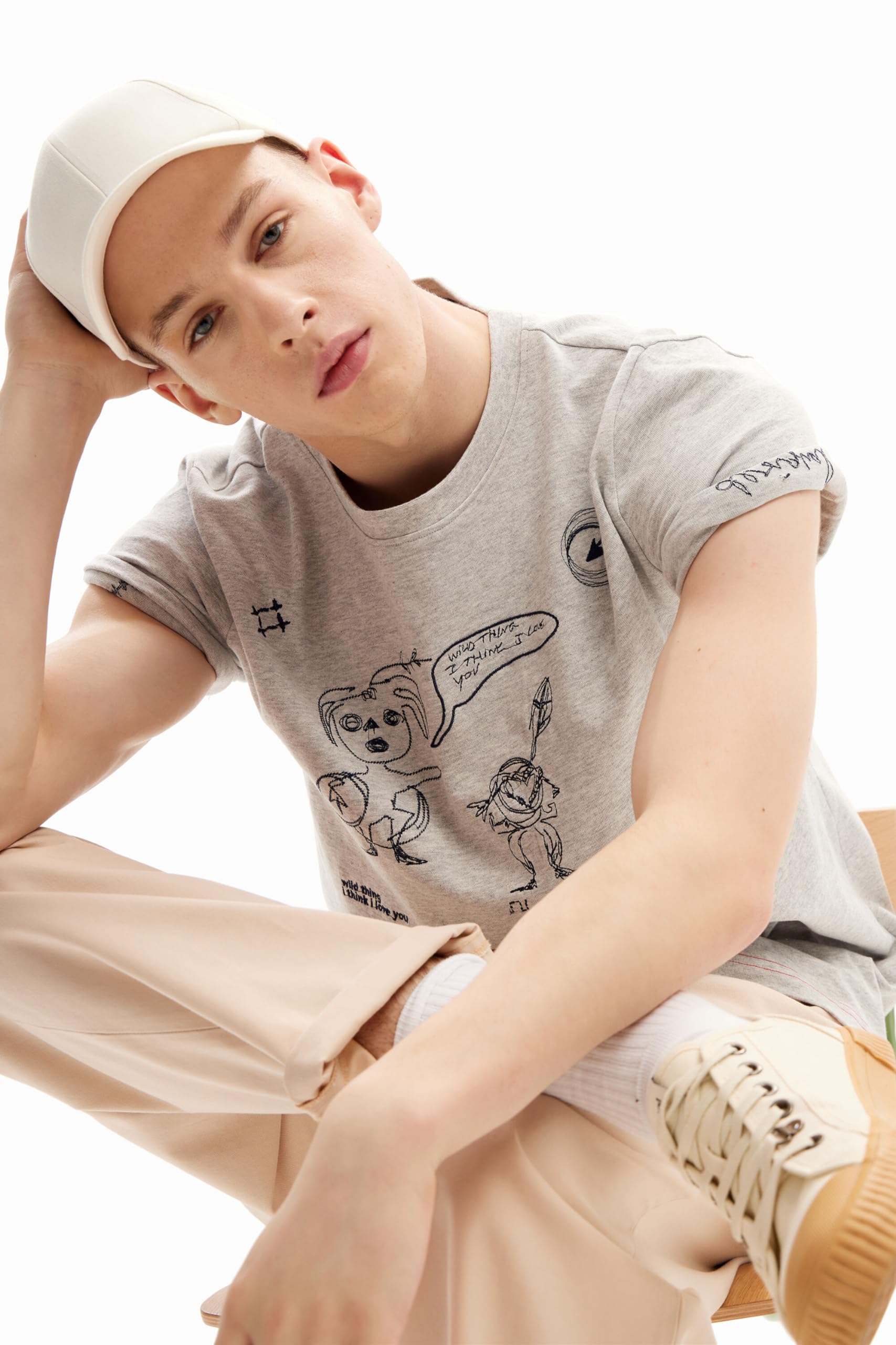 Desigual TS_Javier Camiseta para Hombre