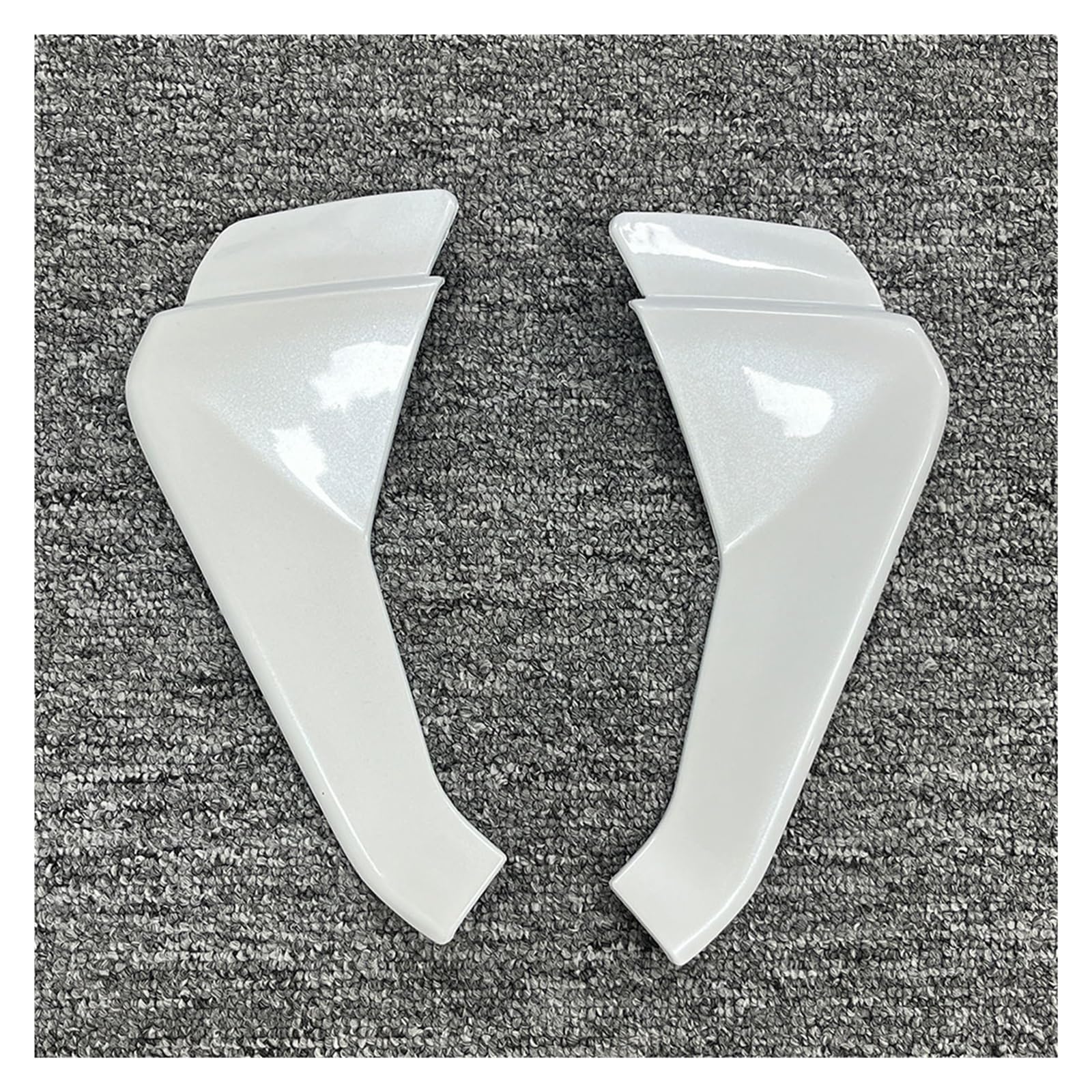 Winglets Per Aprilia RS 660 Cone Aerodynamics Carenatura Winglets 2021-2024 RS660 2024 Copertura Parafango Anteriore Per Moto Alette aerodinamiche(Gloss White)