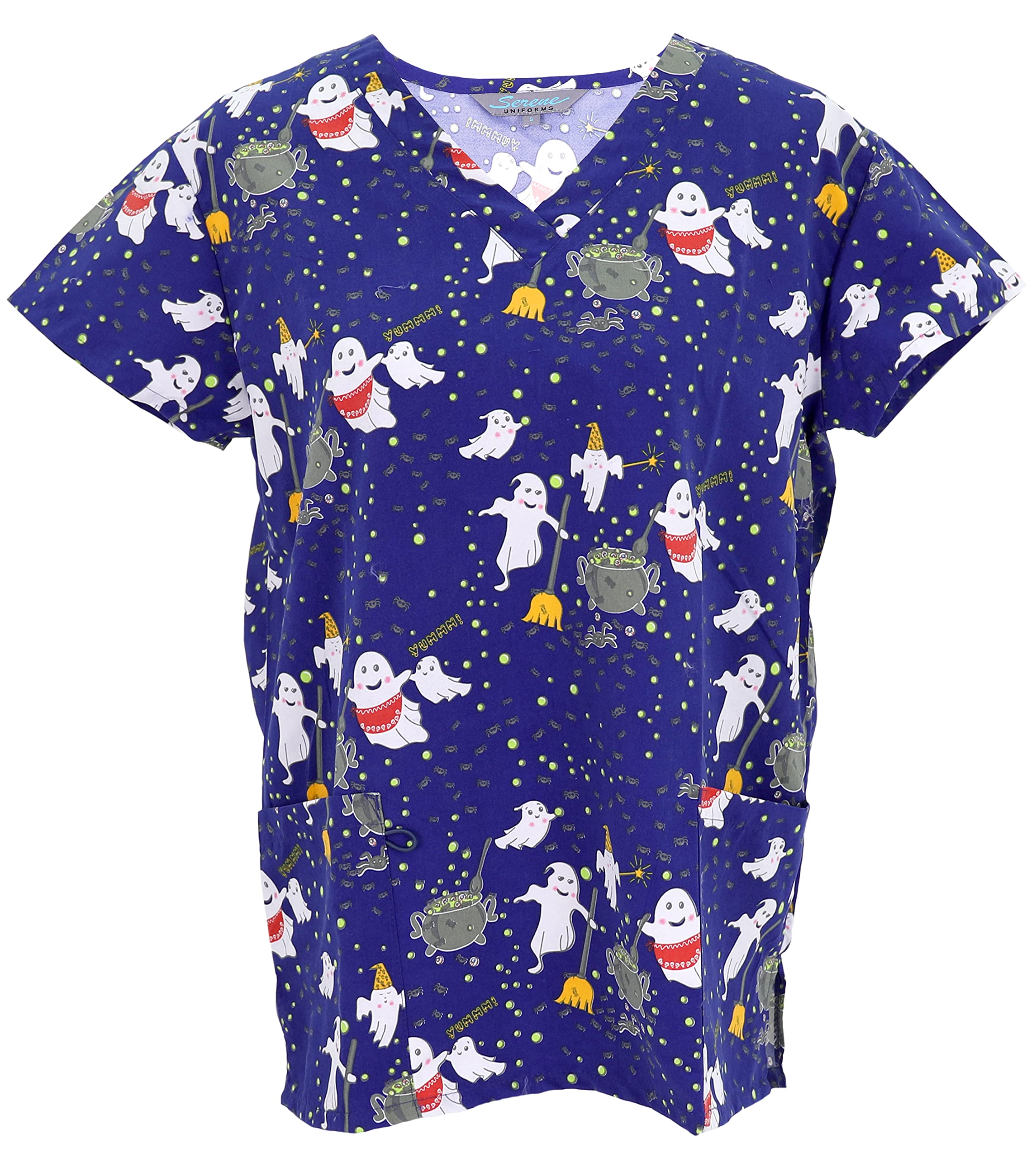 Serene Uniforms Women's Halloween Scrub Tops