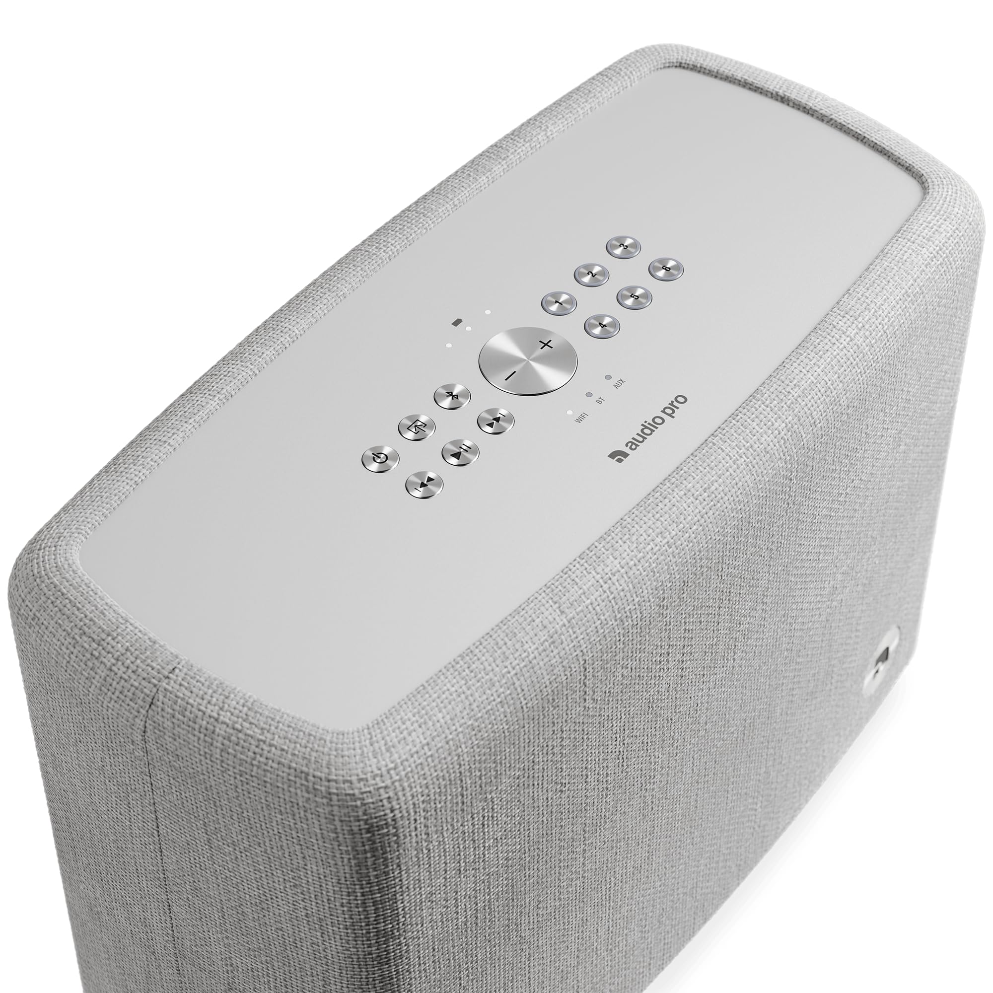 Audio Pro A15W Enceinte Multiroom Portable WiFi & Bluetooth Gris Clair