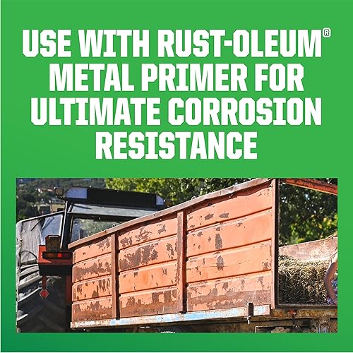 Vista 115 de Rust-Oleum Farm & Implement 280165-2PK - Pintura esmaltada, galón, negro brillante, paquete de 2
