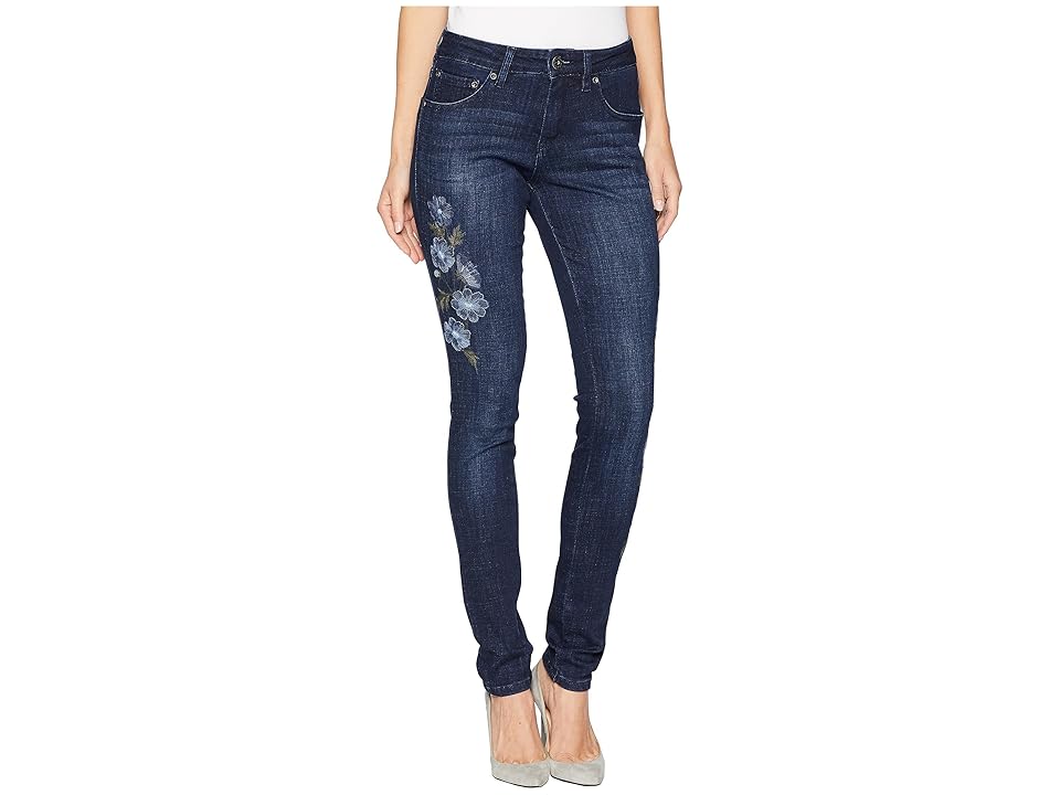 

Jag Jeans Sheridan Skinny Jeans w/ Embroidery in Thorne Blue (Night Breeze) Women's Jeans