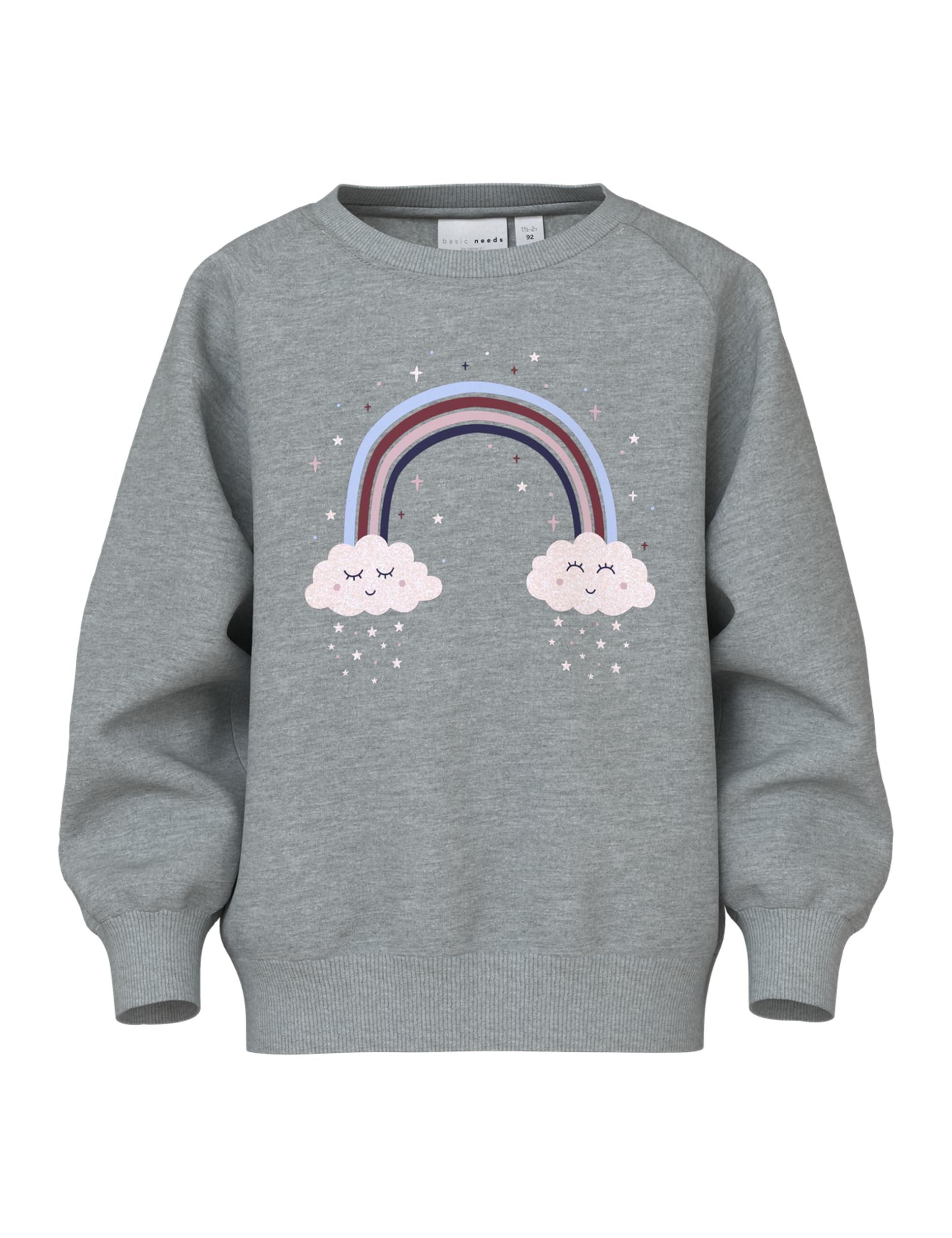 NAME IT Nmfvenus LS Nreg Sweat BRU Niñas Pack de 1