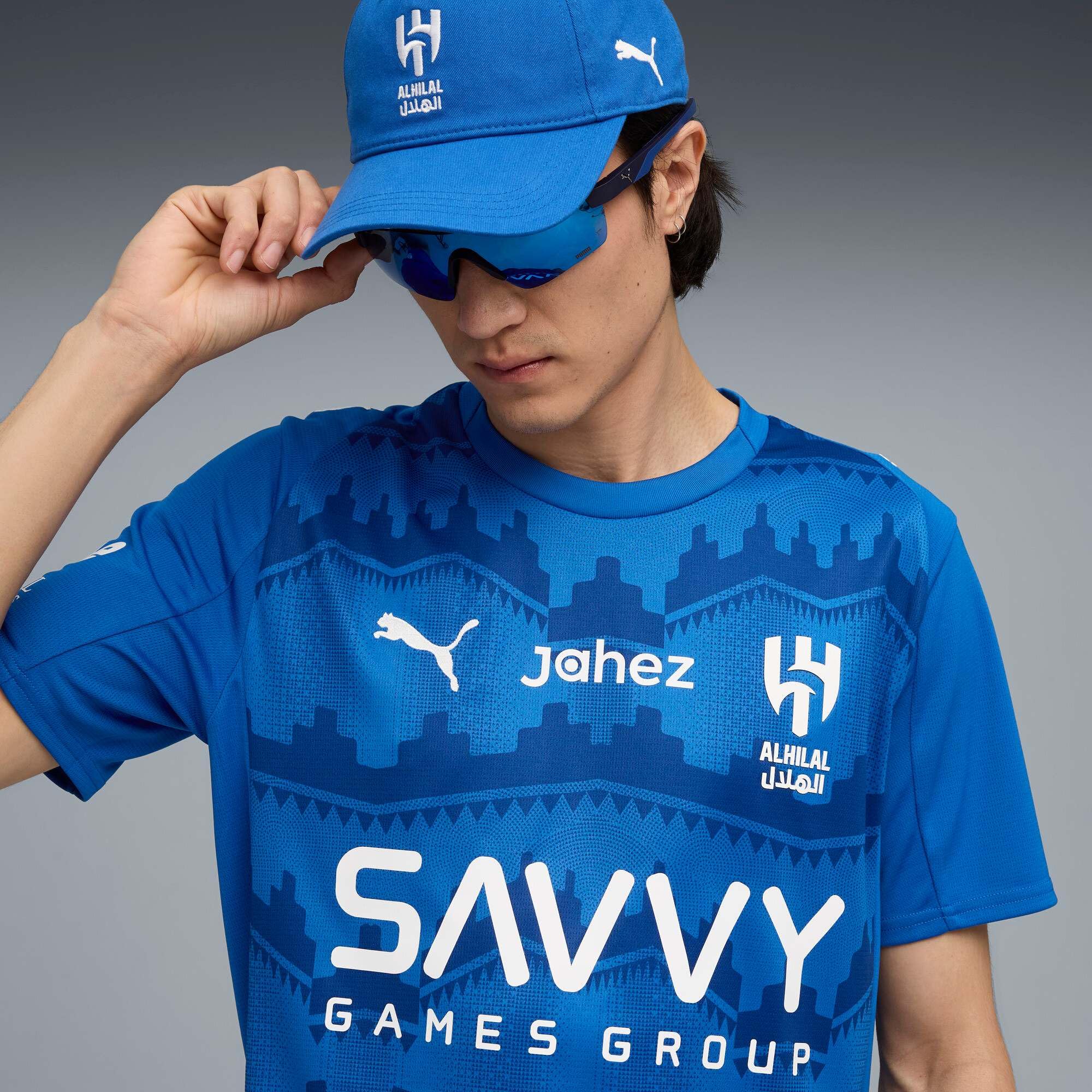 Puma Herren Ahsfc Home Jersey Replica Blue Intense-b T-Shirt