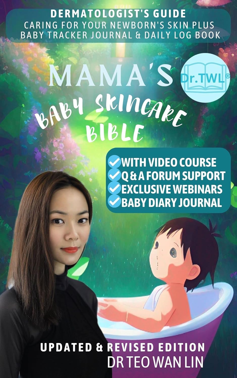 Baby Skincare Bible with Baby Tracker Journal Daily Log Book For