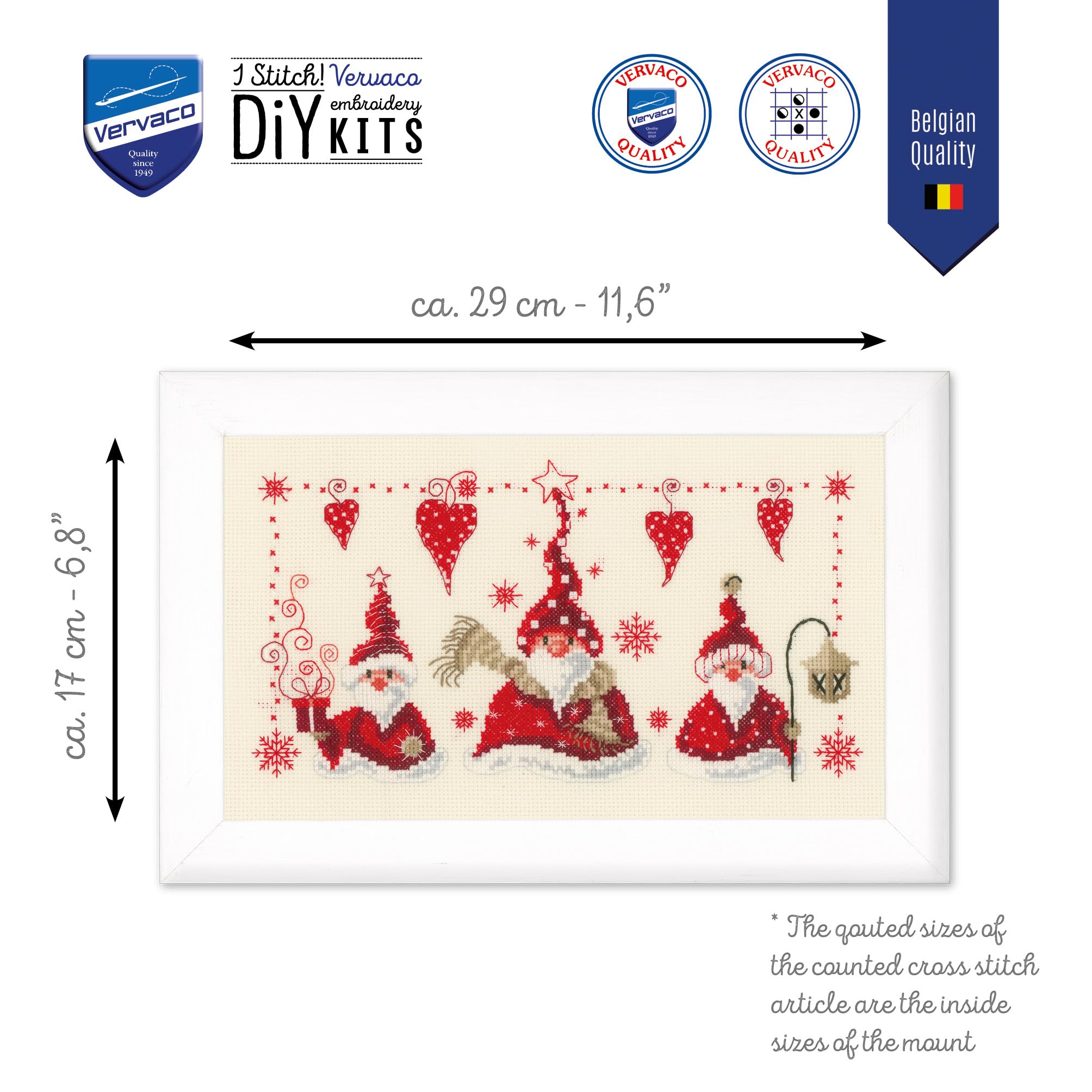 LANARTE Vervaco Point De Croix Compté Kit Tableau Complet | WhichOne