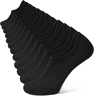 YOJOOM Sneaker Socks Men's 39-42 43-46, Socks with Non-Slip Silicone Running Socks Short Socks Men's Invisible