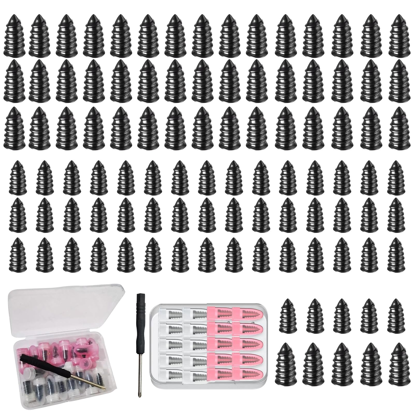100Pcs Tire Repair Rubber Nails Kit