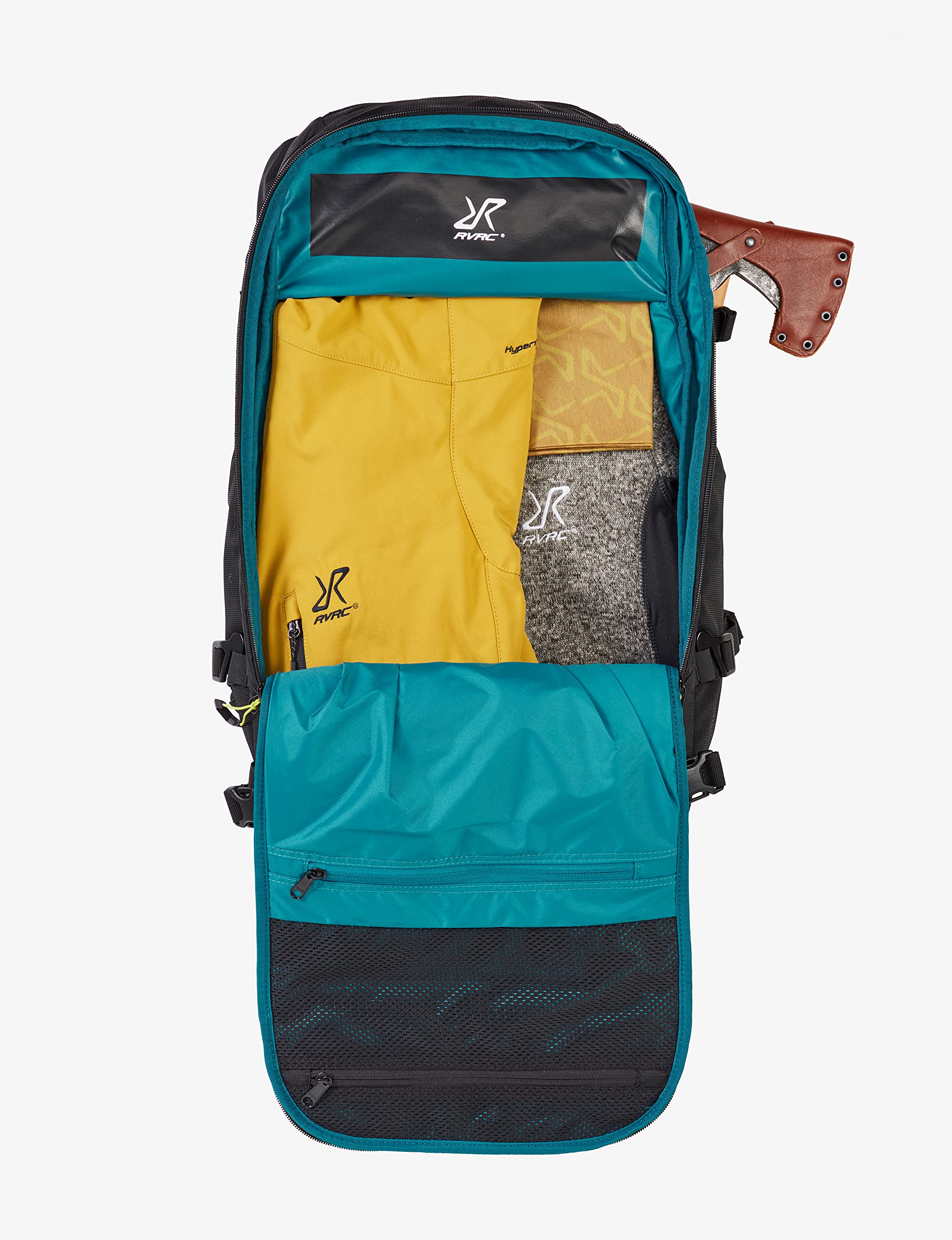 RevolutionRace Explor Multifunktionsrucksack für Wanderungen und alle anderen Outdoor-Aktivitäten, Anthracite, 30L