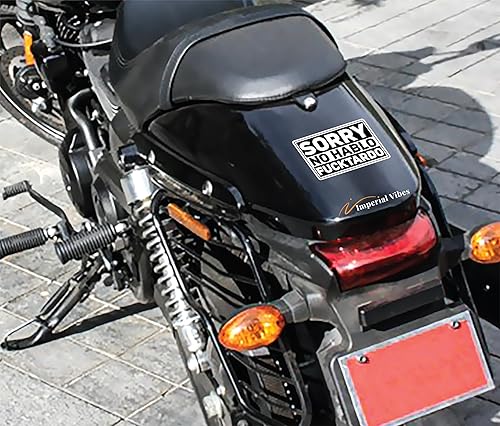 Miniatura 4 de IMPERIAL VIBES Adhesivo Sorry No Hablo Fuctardo - Calcomanías de vinilo para automóvil, camión y camioneta - Adhesivo interior y exterior - Adhesivo