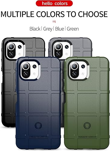 Miniatura 7 de CCSmall Funda para Xiaomi Mi 11 Lite (no Mi 11) para hombre, resistente a prueba de golpes, grado militar, prueba de caídas, carcasa de campo súper