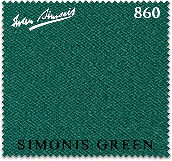 Iwan Simonis 860 Pool Billiard Table Cloth - Authorized Dealer Simonis Green, 8 ft