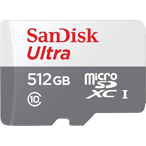 Made for Amazon SanDisk 512GB microSD Memory Card for Fire Tablets and Fire -TV