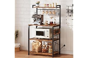 Versatile Kitchen Coffee Bar Stand: Optimize Space and Style