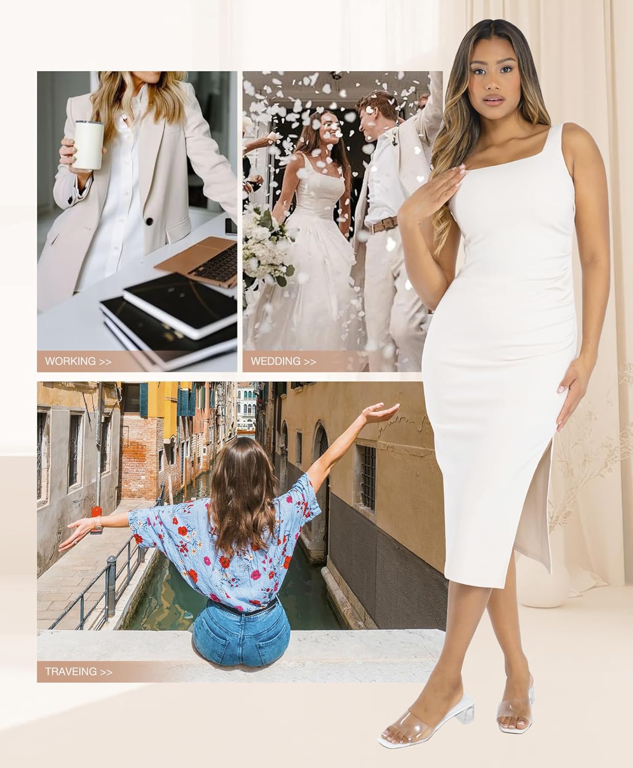 Lover-Beauty Shapewear Shorts for Women Tummy Control Seamless Body Shaper Butt Lifting Thigh Slimming - Image 6