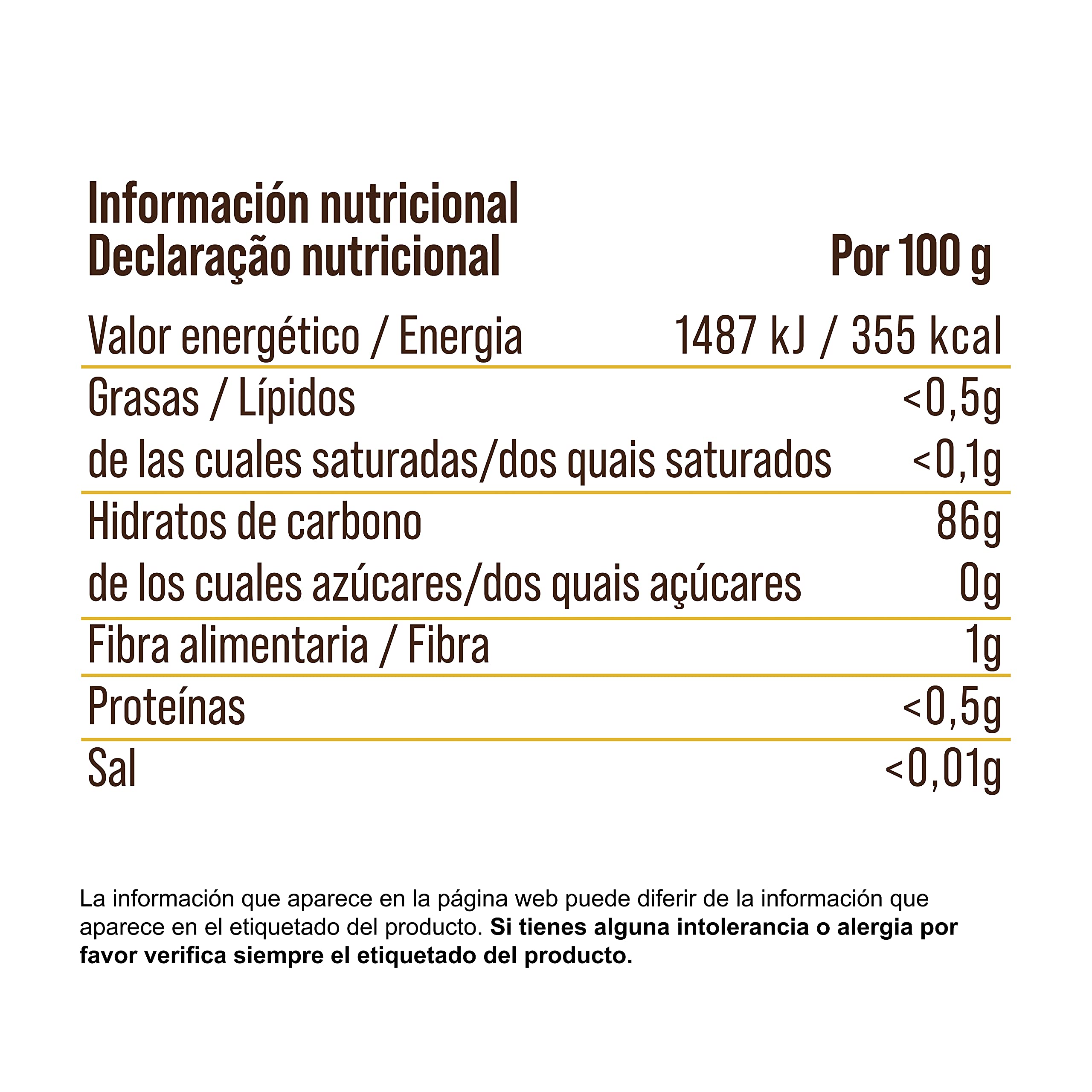Maizena - Harina Fina de Maíz, 400g