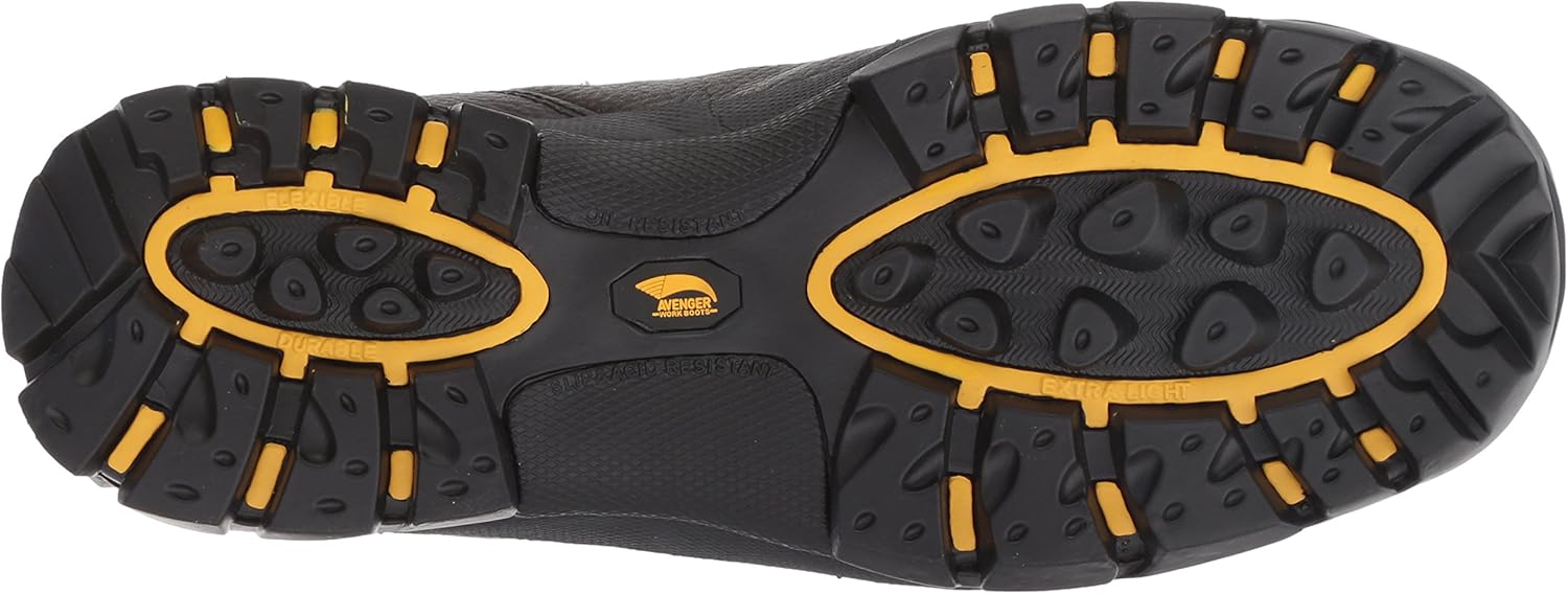 mens 6" Leather Waterproof Comp Toe No Exposed Metal Eh Work Boot - Image 4