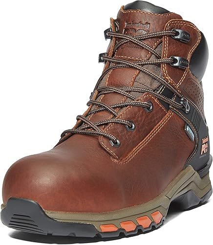 Timberland PRO Hypercharge TRD - Botas de trabajo para hombre, 6 pulgadas, con punta de seguridad, impermeables, industriales para senderismo