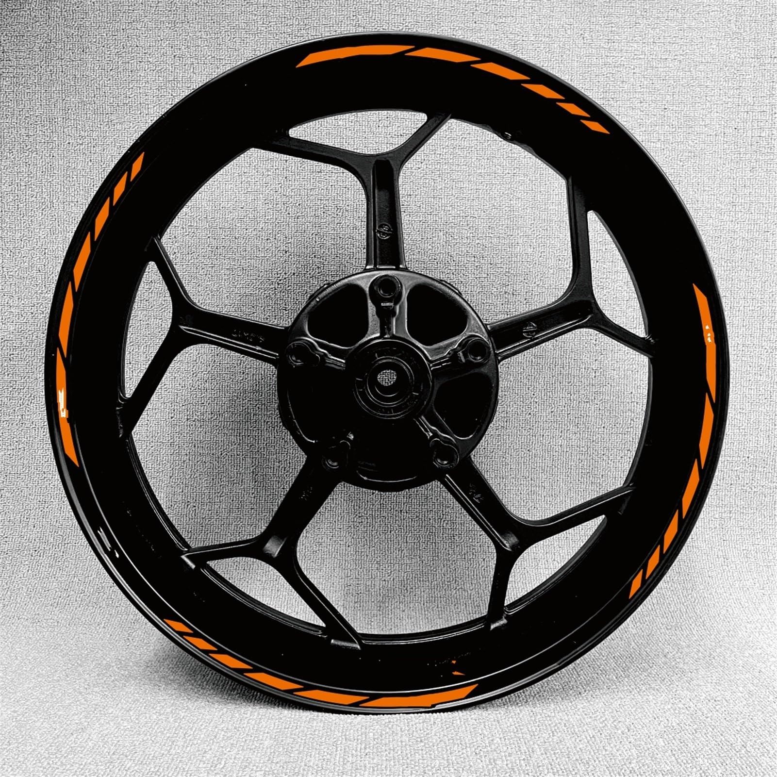 Motorcycle Wheel Hub Decal for HRC CBR1000RR CBR600RR CBR500R CBR300R CBR250R CBR 650R Rim Sticker(Color7)