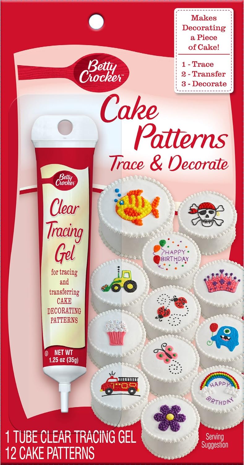 Betty Crocker Cake Decorating Pattern, 12 Patterns Home